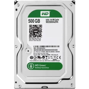 هارددیسک اینترنال وسترن دیجیتال سری سبز مدل WD5000AZRX ظرفیت 500 گیگابایت