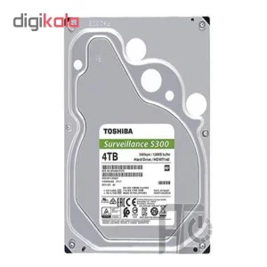 هارددیسک اینترنال توشیبا مدل s300 surveillance ظرفیت 4 ترابایت