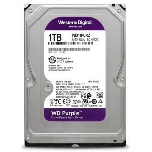 هارد دیسک اینترنال وسترن دیجیتال با رابط SATA 3.0 مدل WD11PURZ 6g SATA HA520 ظرفیت 1 ترابایت