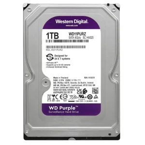 هارد دیسک اینترنال وسترن دیجیتال با رابط SATA 3.0 مدل WD11PURZ 6g SATA HA520 ظرفیت 1 ترابایت