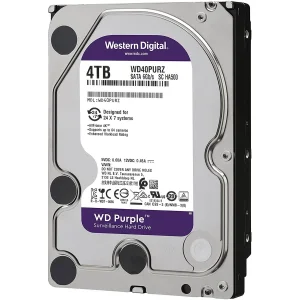هارد دیسک اینترنال وسترن دیجیتال مدل purple wd40Purz ظرفیت ۴ ترابایت