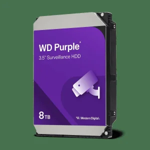 هارد دیسک اینترنال وسترن دیجیتال مدل Purple WD85PURZ ظرفیت 8 ترابایت