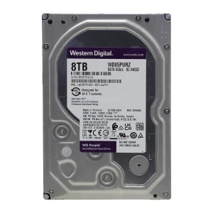 هارد دیسک اینترنال وسترن دیجیتال مدل Purple WD85PURZ ظرفیت 8 ترابایت