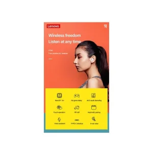 هندزفری بلوتوثی لنوو مدل ThinkPlus Livepods XT90
