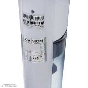 جارو شارژی عصایی ایکس‌ویژن مدل SVC-2950 باتری لیتیوم‌یونی 2000 میلی‌آمپر، موتور 140 وات با توان مکش 8 کیلوپاسکال، فیلتر HEPA قابل شست‌وشو، تنظیم سرعت دو حالته و پایه شارژ دیواری