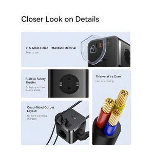 چندراهی برق بیسوس مدل B-E117 30W
