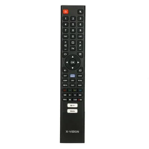 ریموت کنترل تلویزیون ایکس ویژن مدل HMD