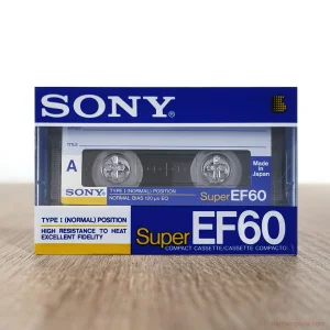 نوار کاست سونی مدل Super EF60 مجموعه 2 عددی
