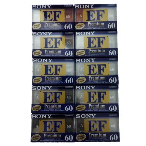 نوار کاست سونی مدل EF60 مجموعه 10 عددی