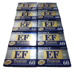 نوار کاست سونی مدل EF60 مجموعه 10 عددی
