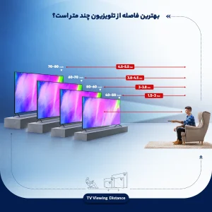 تلویزیون ال ای دی هوشمند ایکس ویژن مدل 50XTU835 سایز 50 اینچ