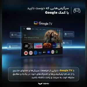 تلویزیون 55 اینچ ال ای دی هوشمند سونی مدل KD-55X80L