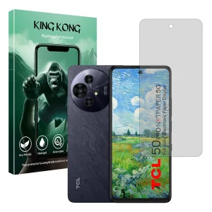 محافظ صفحه نمایش شفاف کینگ کونگ مدل Tough مناسب برای گوشی موبایل تی سی ال  50 NxtPaper 5G