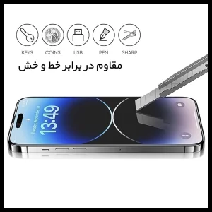 محافظ صفحه نمایش کینگ کونگ مدل SUPER GLASS 10D مناسب برای گوشی موبایل اپل iPhone 13 Pro