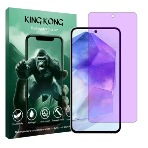 محافظ صفحه نمایش آنتی پرپل کینگ کونگ مدل Tough مناسب برای گوشی موبایل سامسونگ Galaxy A55 5G