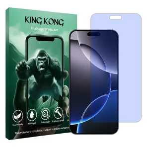 محافظ صفحه نمایش ضداشعه آبی کینگ کونگ مدل Tough مناسب برای گوشی موبایل اپل iPhone 16 Pro Max