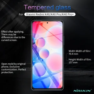 محافظ صفحه نمایش نیلکین مدل H Plus Pro مناسب برای گوشی موبایل شیائومی Redmi K40/ K40 Pro/ K40 Pro Plus/ Poco F3/ Mi 11i/ Mi 11X/ Mi 11X Pro