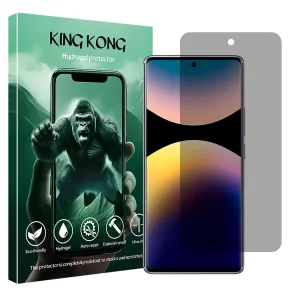 محافظ صفحه نمایش حریم شخصی کینگ کونگ مدل Tough مناسب برای گوشی موبایل شیائومی Redmi Note 14 Pro 4G