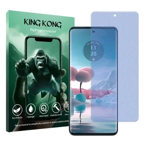 محافظ صفحه نمایش مات ضداشعه آبی کینگ کونگ مدل Tough مناسب برای گوشی موبایل موتورولا Edge 40 Neo