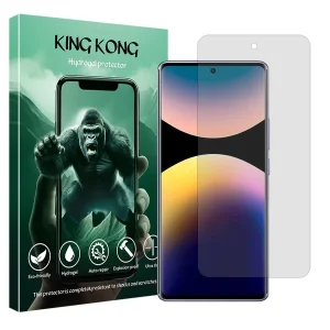 محافظ صفحه نمایش مات کینگ کونگ مدل هیدروژلی مناسب برای گوشی موبایل شیائومی Poco M8