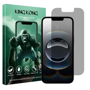 محافظ صفحه نمایش حریم شخصی کینگ کونگ مدل Tough مناسب برای گوشی موبایل اپل iPhone 16e