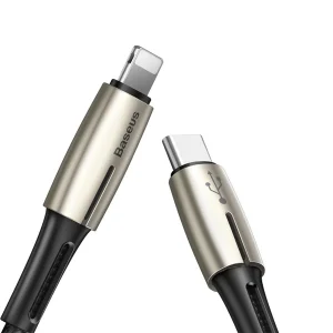 کابل تبدیل USB-C به لایتنینگ باسئوس مدل CATLRD-01 طول 1.3 متر