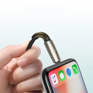 کابل تبدیل USB-C به لایتنینگ باسئوس مدل CATLRD-01 طول 1.3 متر