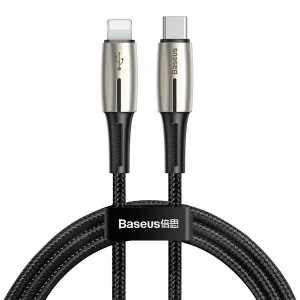 کابل تبدیل USB-C به لایتنینگ باسئوس مدل CATLRD-01 طول 1.3 متر