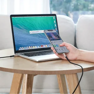 کابل تبدیل USB-C به لایتنینگ باسئوس مدل CATLRD-01 طول 1.3 متر
