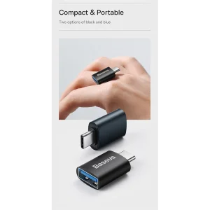 مبدل USB-C به USB 3.1 بیسوس مدل 10Gbps-OTG