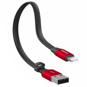 کابل تبدیل USB به لایتنینگ باسئوس مدل CALMBJ-B طول 0.23 متر