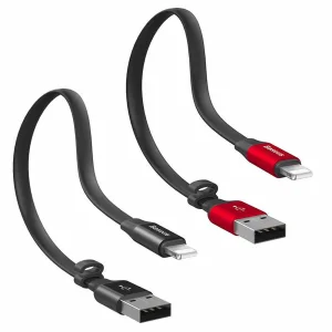 کابل تبدیل USB به لایتنینگ باسئوس مدل CALMBJ-B طول 0.23 متر