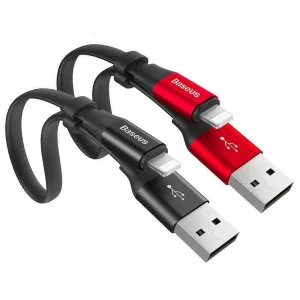 کابل تبدیل USB به لایتنینگ باسئوس مدل CALMBJ-B طول 0.23 متر