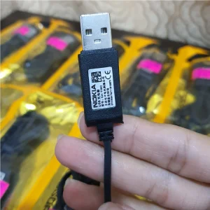 کابل تبدیل USB به سوزنی نوکیا مدل CA-100C طول 1 متر