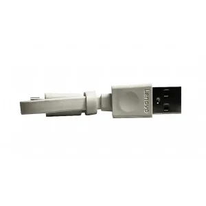 کابل تبدیل USB به microUSB لنوو مدل A05 طول 0.2 متر