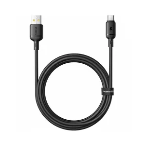 کابل تبدیل USB-A به USB-C بیسوس مدل Silky P10377703113-02 طول 1 متر
