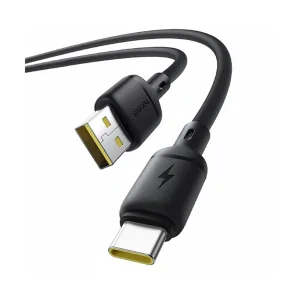 کابل تبدیل USB-A به USB-C بیسوس مدل Silky P10377703113-02 طول 1 متر