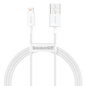 کابل تبدیل USB به لایتنینگ باسئوس مدل calys-a02 طول 1 متر