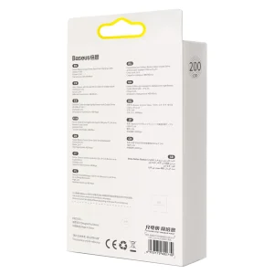 کابل تبدیل USB به لایتنینگ باسئوس مدل CAJY0001 طول 2 متر