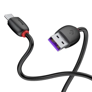 کابل تبدیل USB به USB-C باسئوس مدل CATZS طول 1 متر