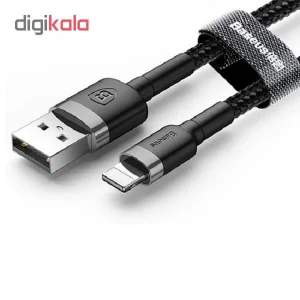 کابل تبدیل USB به لایتنینگ باسئوس مدل cafule طول 2 متر