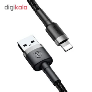 کابل تبدیل USB به لایتنینگ باسئوس مدل cafule طول 2 متر