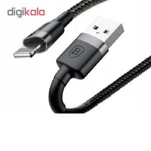 کابل تبدیل USB به لایتنینگ باسئوس مدل cafule طول 2 متر