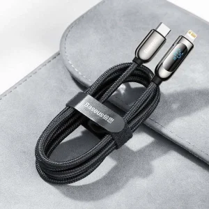 کابل تبدیل USB-C به لایتنینگ باسئوس مدل  CATLSK 20W PD طول 1 متر