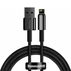 کابل USB به لایتنینگ باسئوس مدل 2.4A calwj-01 طول 1 متر