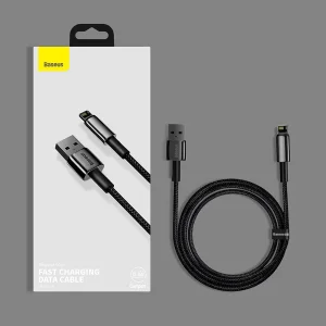 کابل USB به لایتنینگ باسئوس مدل 2.4A calwj-01 طول 1 متر