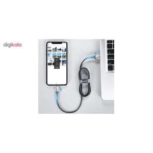 کابل تبدیل USB به لایتنینگ باسئوس  مدل CALSP-C طول 2 متر