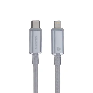 کابل تبدیل USB-C به لایتنینگ یوسمز مدل US-SJ659 30W طول 1.2 متر
