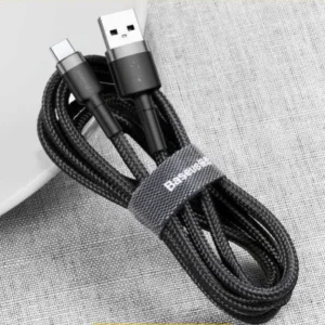 کابل تبدیل USB به USB-C باسئوس مدل CAFULE CATKLF-BG1 طول 1 متر