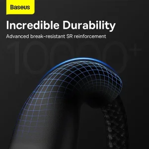 کابل تبدیل USB به لایتنینگ/USB-C/micro-USB بیسوس مدل Flash Series II 66W طول 1.2 متر